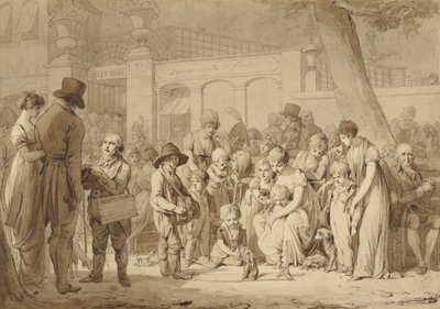 Compositorische tekening voor 