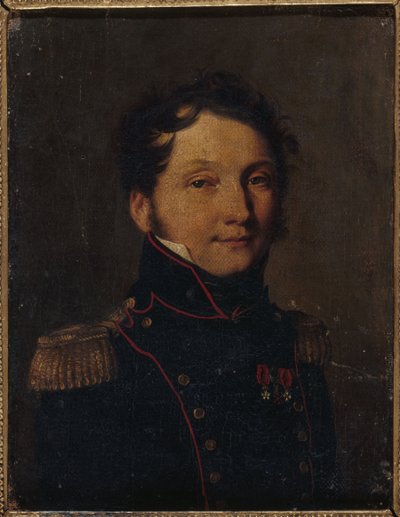 Frans: Portret van kapitein Jules Raulin door Louis Leopold Boilly
