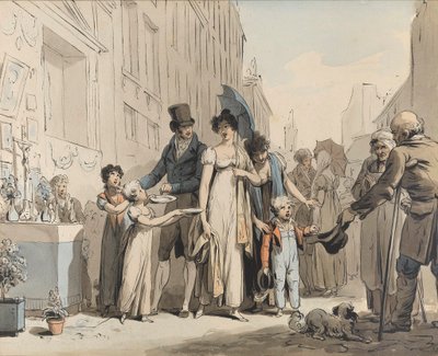 Louis-Léopold Boilly - De kleine kapel door Louis Leopold Boilly