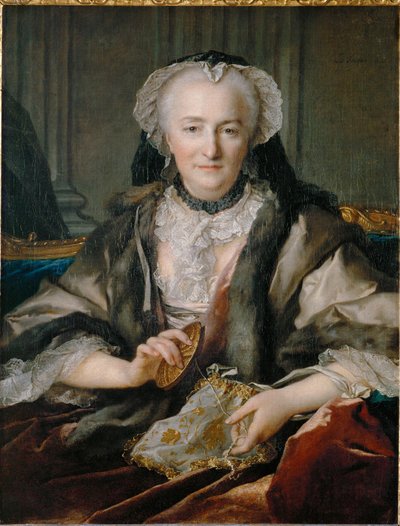 Mrs. Dange knoopt - Mrs. Dange borduurt ... door Louis M. Tocque