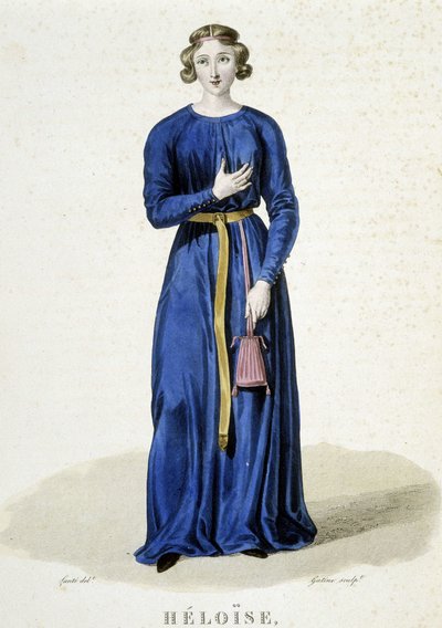 Héloise - in Galerie francaise des femmes célèbres door Louis Marie Lante