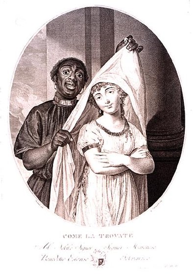 Zoals je haar vindt, gegraveerd door G. Lancon, c.1840 door Louis Marie Sicard