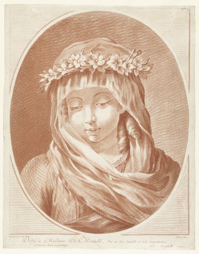 Priesteres door Louis Marin Bonnet