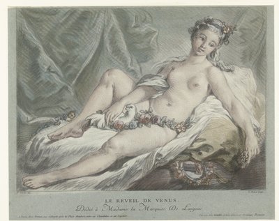 Venus ontwaakt door Louis Marin Bonnet