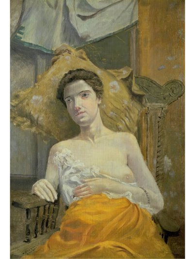 Moeder Verweesd, ca. 1890 door Louis Michel Eilshemius