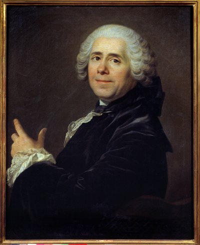 Portret van Pierre Carlet de Chamblain de Marivaux (1688 - 1763) door Louis Michel van Loo