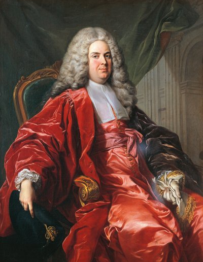 Portret van Michel Etienne Turgot door Louis Michel van Loo