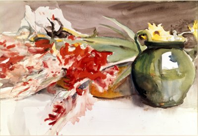 Gladiolen boeket door Louis Soutter
