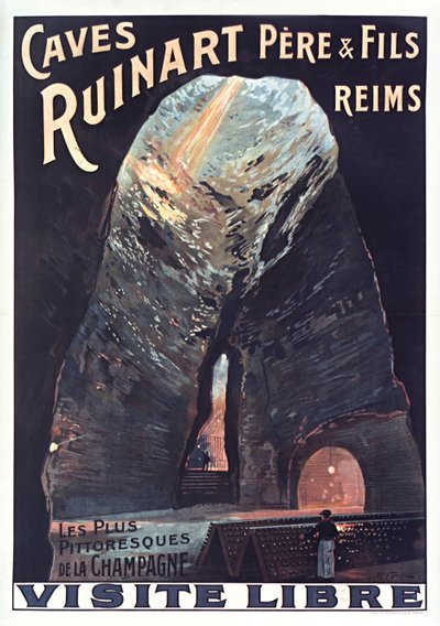 Caves Ruinart door Louis Tauzin