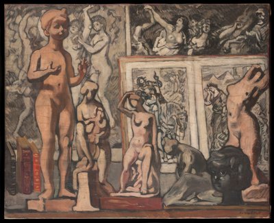 Academie voor Beeldhouwkunst door Louis Valtat