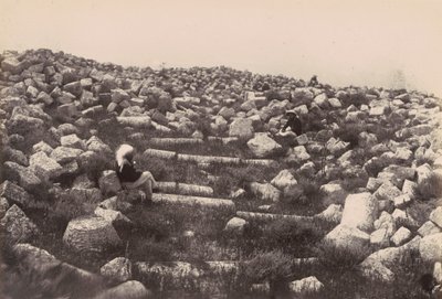 Ruïnes bij Beiroet, Libanon door Louis Vignes