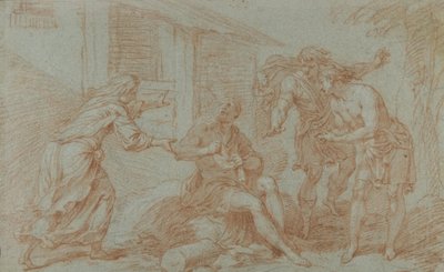 Socrates Neemt de Gifbeker door Louis de Boullogne the Younger