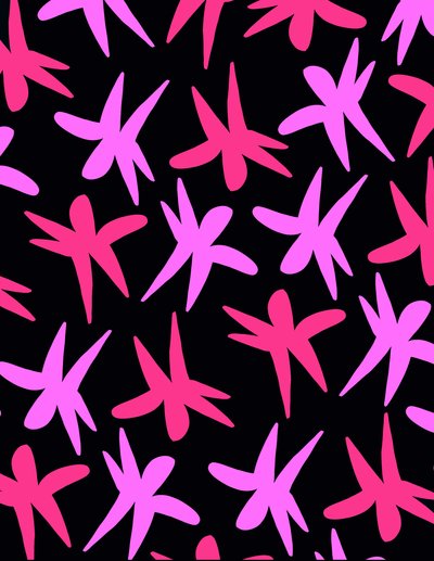 Bloemensterren (digitaal) door Louisa Hereford