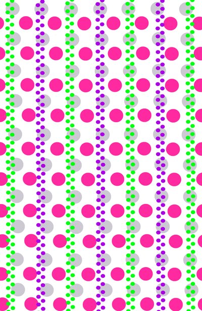Spotty Stripe, 2014 door Louisa Hereford