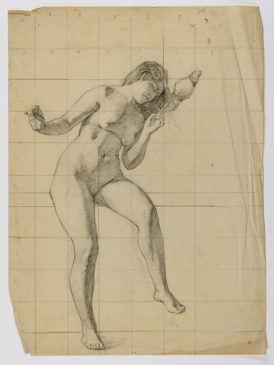 (vrouwfiguur zonder titel) door Louise Cox