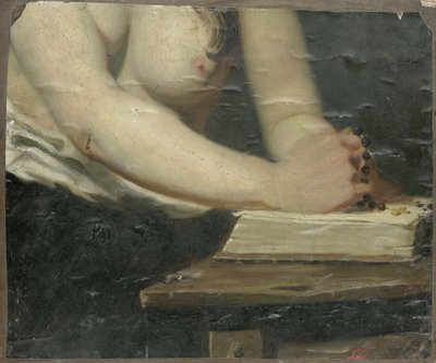 Maria Magdalena door Lourens Alma Tadema