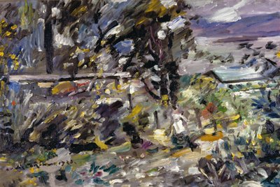 Walchensee, Zilverweg door Lovis (1858 1925) Corinth