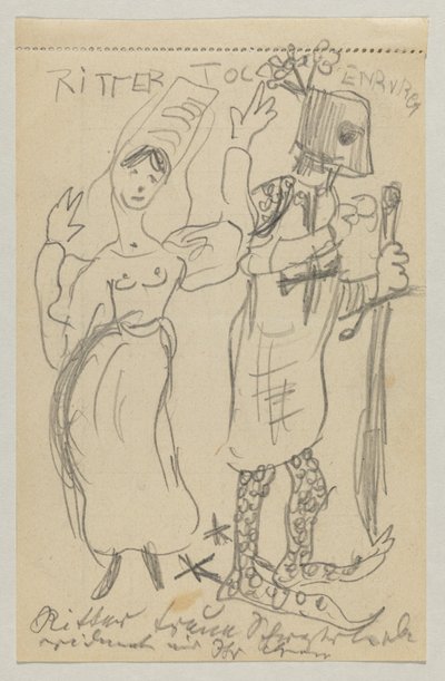Lovis Corinth aan Carl Strathmann door Lovis Corinth