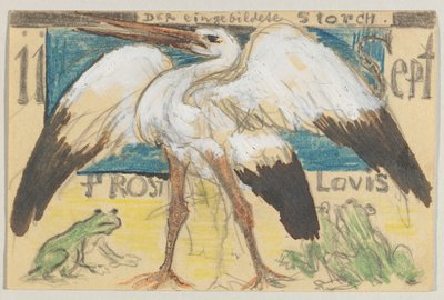 Lovis Corinth aan Carl Strathmann: Ansichtkaart, poststempel 12 september 1905 door Lovis Corinth