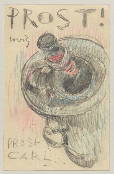 Lovis Corinth aan Elly Strathmann: Ansichtkaart, poststempel 22 mei 1911 door Lovis Corinth