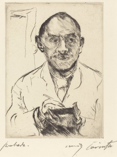 Zelfportret door Lovis Corinth