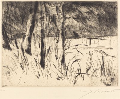 Tiergarten Dierentuin, 1922 door Lovis Corinth