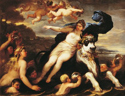 Ontvoering van Europa door Luca Giordano