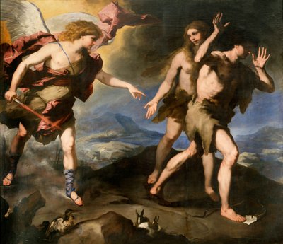 De verdrijving uit het paradijs, tweede helft van de 17e eeuw door Luca Giordano