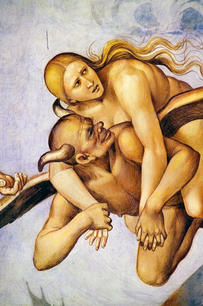 Verdoemden in de hel door Luca Signorelli