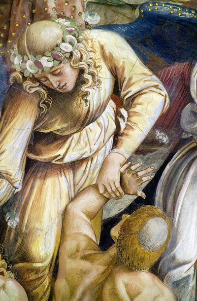 Uitverkorenen, uit Laatste Oordeel fresco cyclus door Luca Signorelli