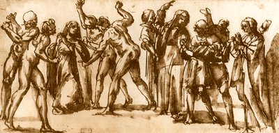 Studies door Luca Signorelli, 1913 door Luca Signorelli