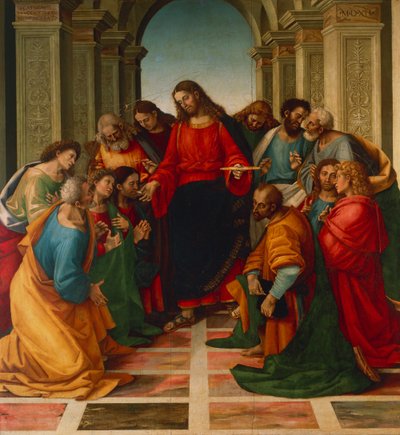 De Communie van de Apostelen door Luca Signorelli