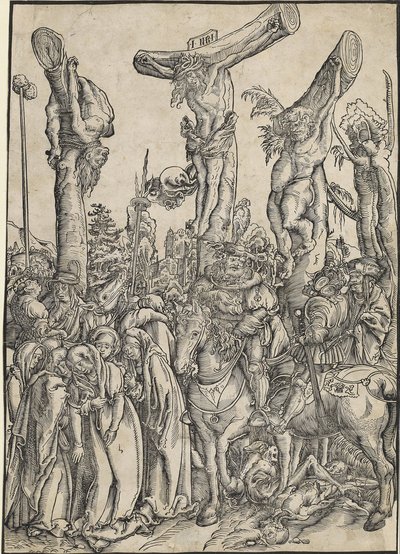 De kruisiging door Lucas Cranach the Elder