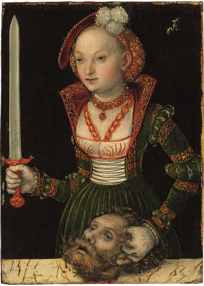 Judith en Holofernes door Lucas Cranach