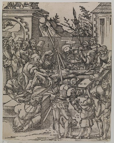 Het martelaarschap van St. Bartholomeus door Lucas Cranach d.Æ.