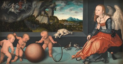 Duits: Melancholie Melancholie door Lucas Cranach the Elder
