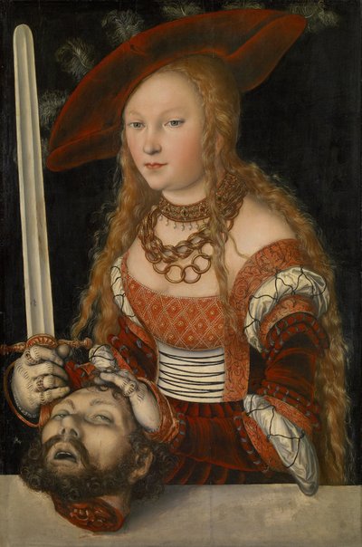 Judith met het hoofd van Holofernes, c.1530 door Lucas Cranach the Elder
