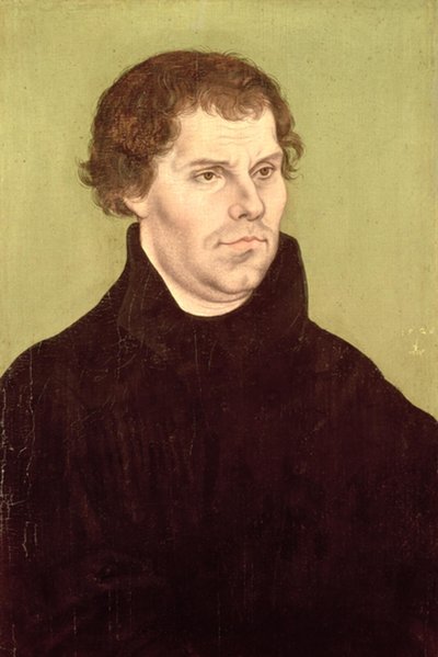 Maarten Luther door Lucas Cranach the Elder