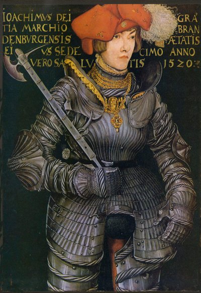 Portret van Joachim II. van Brandenburg als keurvorst door Lucas Cranach the Elder