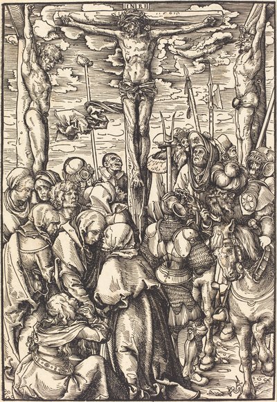 De kruisiging door Lucas Cranach the Elder