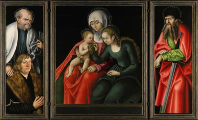 Het Feilitzsch altaarstuk door Lucas Cranach the Elder