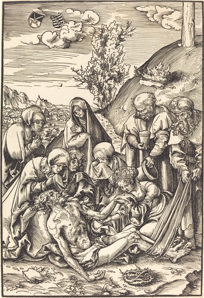 De Rouw door Lucas Cranach the Elder