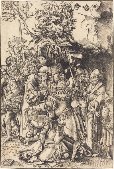 Het Martelaarschap van Sint Barbara door Lucas Cranach the Elder