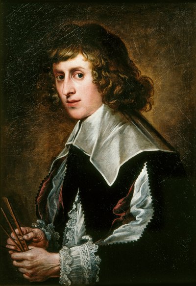 Portret van Lucas Faydherbe 1617-1697, ca. 1650 door Lucas Franchoys the Younger