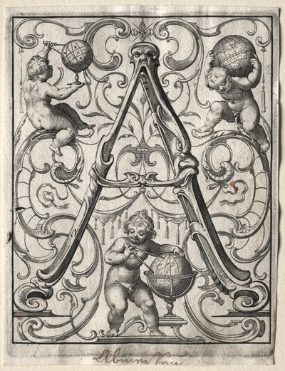 Nieuw ABC-boekje: A, 1627 door Lucas Kilian