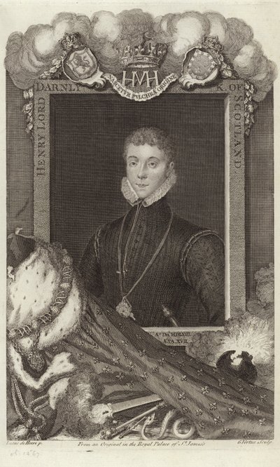 Portret van Henry, Lord Darnley door Lucas de Heere