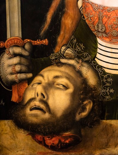 Judith met het hoofd van Holofernes, ca. 1530 (Tempera en olieverf op hout (lindenhout)) door Lucas the Elder Cranach