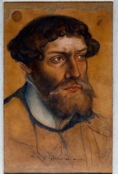 Portret van Filips I van Pommeren, Prins van de Hervorming door Lucas the Elder Cranach