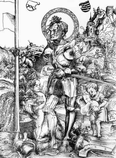 St. Joris door Lucas the Elder Cranach