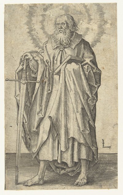 De apostel Paulus door Lucas van Leyden